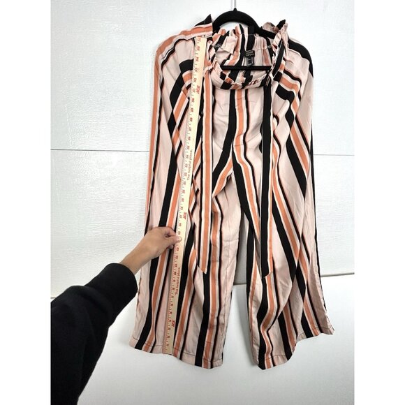 Forever 21 Contemporary Womens Striped Multicolor Pants Size Medium - Picture 4 of 12